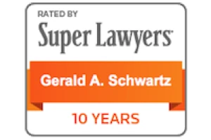 Super Lawyers Gerald A. Schwartz 10 years